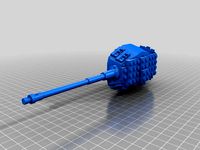 lego tank tiger 2 turret by kwaiching2513