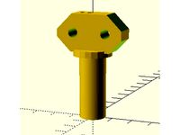 Desk lamp foot replacement by bricobear