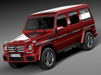 Mercedes-Benz G-Class 2016 3D Model