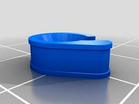 IKEA RIKTIG curtain hook fixing inserts (quieter slide remix) by 3d4uandme