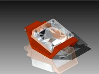 Nerf Stryfe Jam Door with 40mm Fan Mount by flemdogmillionaire