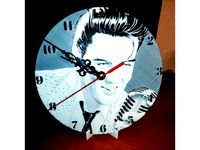 Reloj de pared Elvis Presley by tresdlito