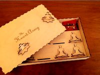 The Heart Army - Laser Cut Meditators, Heart Arrows, Heart Bombs, Box by pamelafox