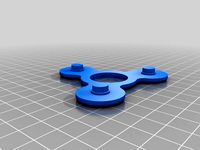 Mini DH Geared Fidget Spinner, By Redcurse (tolerances fixed) by jsondag