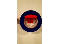 blue tape wall mount by bradyhoover_designs