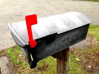 Rubbermaid Mail Box Flag by Tackleberry