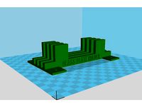 Tall Glass Plate Holder by arenas93