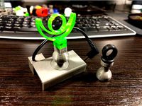 Tiny Shotgun Mic Mount by pquijal
