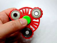 Fidget Spinner Turbine by mistertech