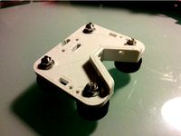 Tevo Tarantula Modular X Carriage, with BLTouch, without Belt Lock by superjamie
