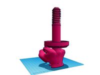 Top mounted spool holder by Joshfitz