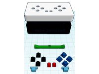 Lightblue Bean+ gamepad case by valmanza83