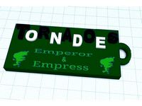 Storm Lake Keychain by slms