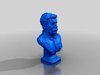 Bust of Stalin by DoctorBaf