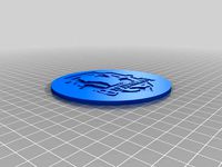 Harry Potter Gryffindor Coaster by Isaac_e93