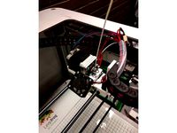 Leapfrog Creatr extruder carriage with active cooling by 3Dash