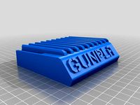 Gunpla Sprue Desktop organizer cut in 4 by Gorriz23
