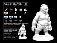 Sea Troll (18mm scale) by dutchmogul