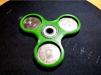 Hong Kong 5 Dollar Tri-Spinner Fidget Toy by terrytongcc