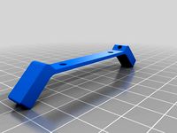 Falcon 250 pro cross-frame antenna holder by AndrewFromOz