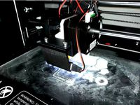 LED-Mount for Wanhao Duplicator i3 v2 by pregananant