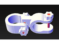 bicycle light holder by kuvap