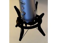 Shock Mount for Blue Yeti Microphone by brazenrain