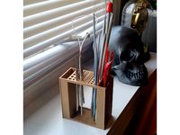 Knitting Needle & Crochet Hook Organizer by AdamsLab