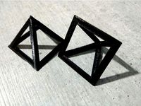 Calibration Pyramid (less material) by Llaurik