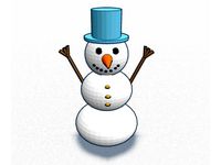 Snowman by Alyasi