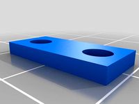 Anet A8 X axis belt holder by GingerBrandon