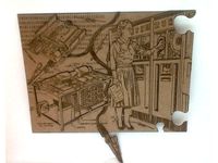 [WIP] Laser Cut Maker Puzzle - Color mapped by ThirtyThreeDown