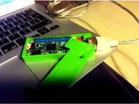 Raspberry Pi Zero with Pimoroni USB Stem case by topshed