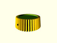 Customisable Knob with Recess. by FruehStuC
