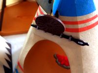 Playmobil - indianerzelt tipi Schild - wigwam shield by Smuk3D