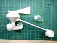 Wind speed and direction sensor by Yachta