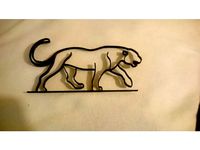 One Line Panther by 87squirrels