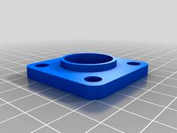 Wellendurchführuung, 8mm Welle, min. 6 Wandstärke, 2x 608zz Lager by Mcutty