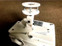 Universal Projector Ceiling Mount by Bubbason