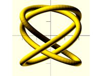 Celtic knots as Lissajous knots by kitwallace
