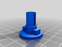 nuvita manual coffee grinder - (inside) ceramic burr "gripper" replacement by novio3d_cw