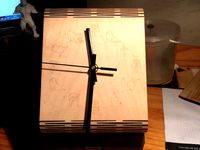 the plywood clock by julmanas
