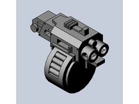 StormBolter Circular Magazine Warhammer 40k 40,000 by AphelieCreations