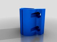 Wanhao Di3 LM8LUU Bearing block M4-nut edition by bemojo