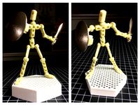 Hex Grid Display for ModiBot by kidmechano