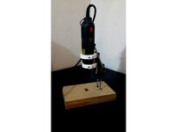 Mini Drill Press for PCB Drill - Dremel version by pjnovas