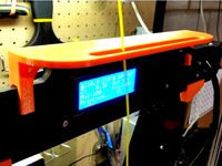 Anet A8 - sturdy elongated filament guide by corsara