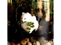 Pomeranian Figurine by whotookmycake
