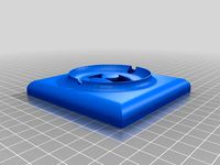 Ikea TRÅDFRI (TRADFRI) remote UK light switch holder by cgcrute