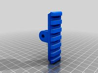 picatinny base on gopro mount by Medug